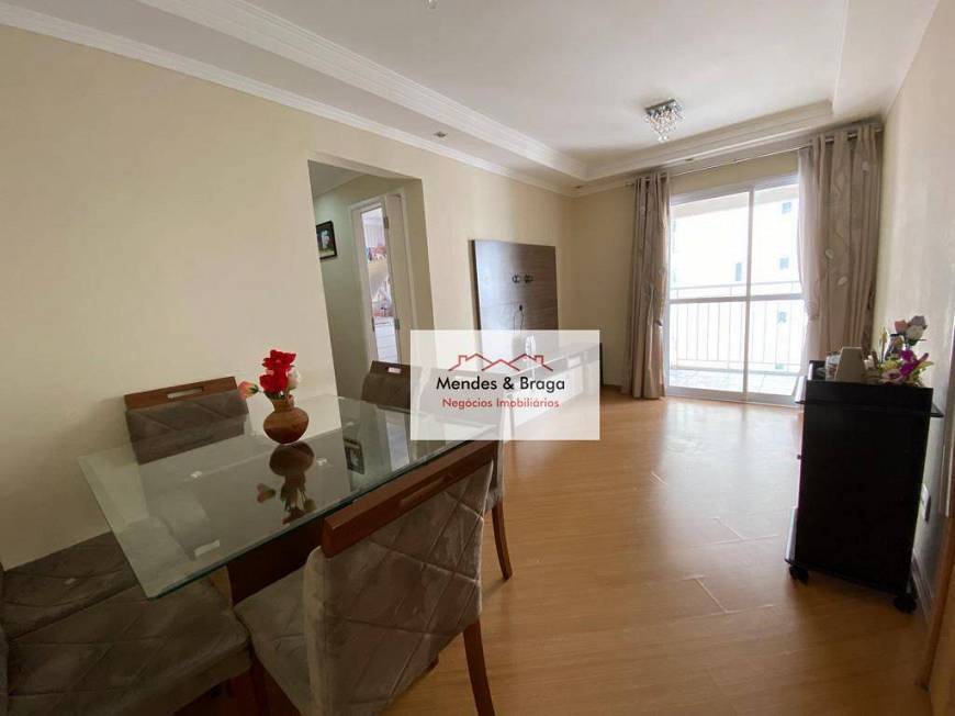 Foto 1 de Apartamento com 2 Quartos à venda, 64m² em Vila Augusta, Guarulhos