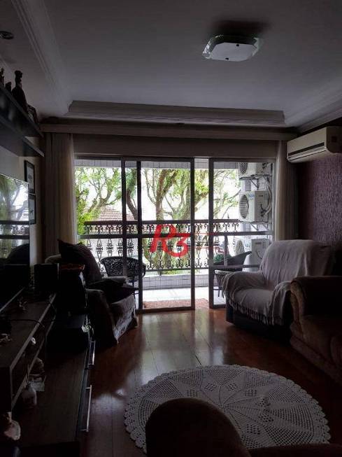Foto 1 de Apartamento com 3 Quartos à venda, 159m² em Campo Grande, Santos