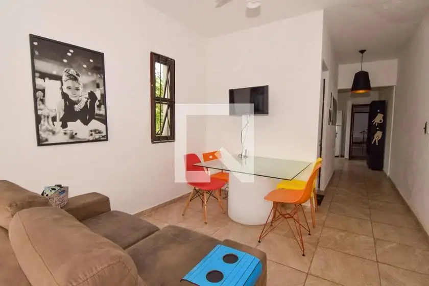 Foto 1 de Casa com 2 Quartos para alugar, 82m² em Enseada, Guarujá