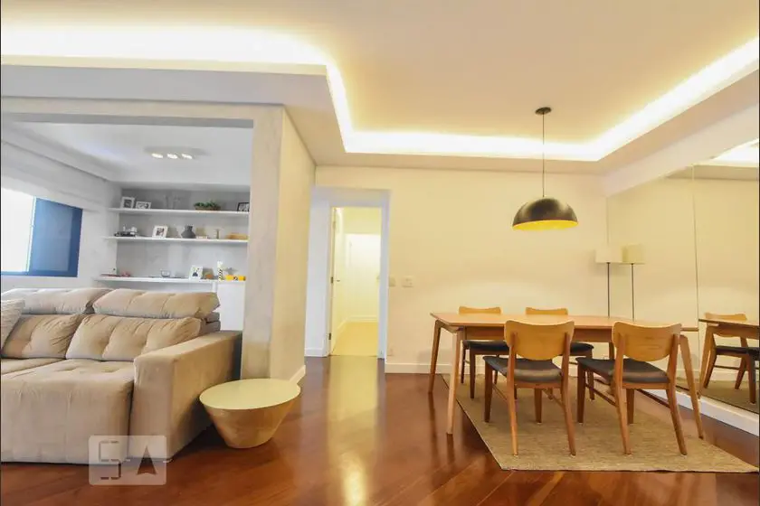 Foto 4 de Apartamento com 3 Quartos para alugar, 124m² em Brooklin, São Paulo