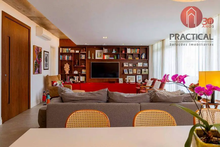 Foto 1 de Apartamento com 3 Quartos para venda ou aluguel, 202m² em Brooklin, São Paulo
