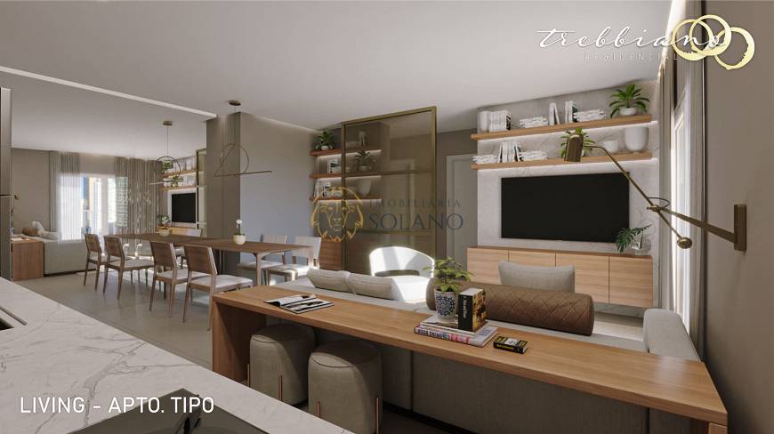 Foto 1 de Apartamento com 2 Quartos à venda, 74m² em Campo Comprido, Curitiba