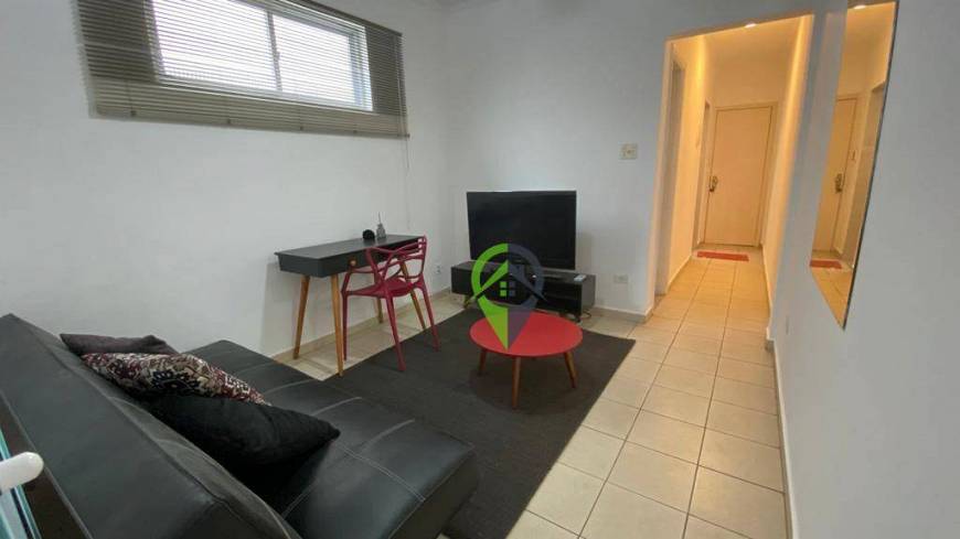 Foto 4 de Apartamento com 1 Quarto para alugar, 44m² em Gonzaga, Santos