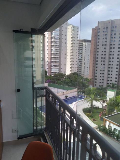 Foto 1 de Apartamento com 1 Quarto à venda, 38m² em Morumbi, São Paulo