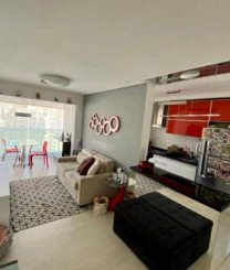 Foto 2 de Apartamento com 1 Quarto para alugar, 50m² em Vila Gertrudes, São Paulo