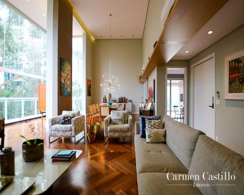 Foto 4 de Apartamento com 4 Quartos para venda ou aluguel, 301m² em Panamby, São Paulo