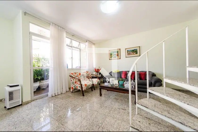 Foto 2 de Cobertura com 3 Quartos para alugar, 207m² em Caiçara Adeláide, Belo Horizonte