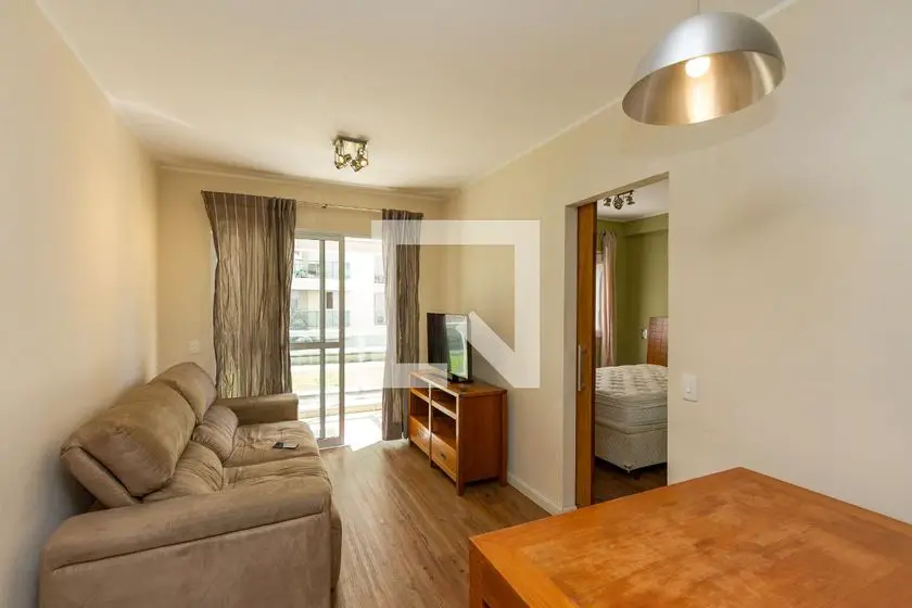Foto 1 de Apartamento com 1 Quarto para alugar, 35m² em Chácara Santo Antônio, São Paulo