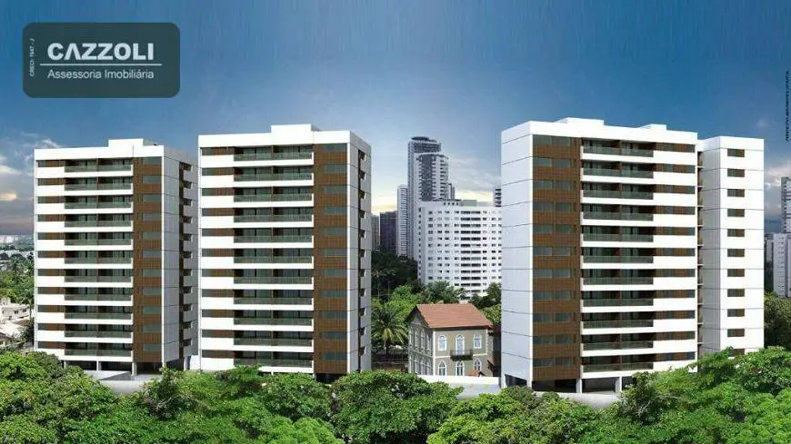 Foto 3 de Apartamento com 4 Quartos à venda, 145m² em Casa Forte, Recife