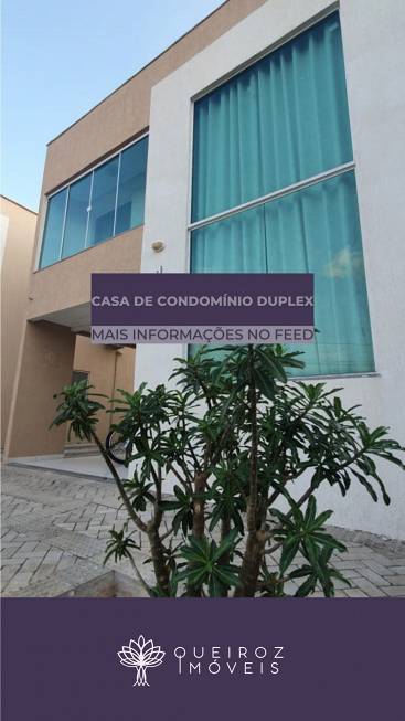 Foto 1 de Casa de Condomínio com 3 Quartos à venda, 98m² em Presidente Costa e Silva, Mossoró