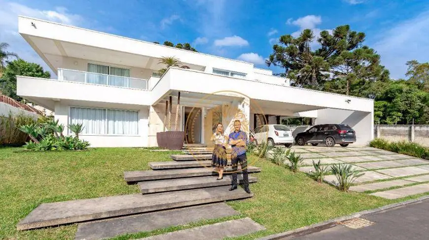 Foto 1 de Casa de Condomínio com 4 Quartos à venda, 645m² em Santa Felicidade, Curitiba