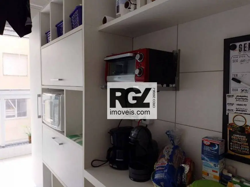 Foto 5 de Apartamento com 1 Quarto para venda ou aluguel, 65m² em Ponta da Praia, Santos