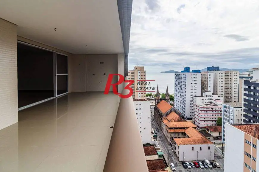 Foto 4 de Apartamento com 3 Quartos à venda, 210m² em Boqueirão, Santos