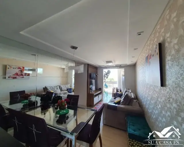Foto 1 de Apartamento com 3 Quartos à venda, 77m² em Colina de Laranjeiras, Serra