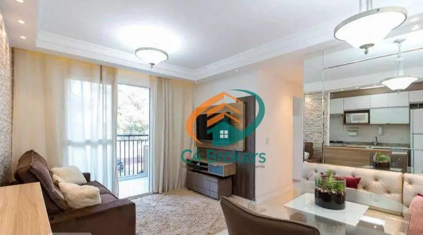 Foto 2 de Apartamento com 3 Quartos à venda, 67m² em Vila Rosalia, Guarulhos
