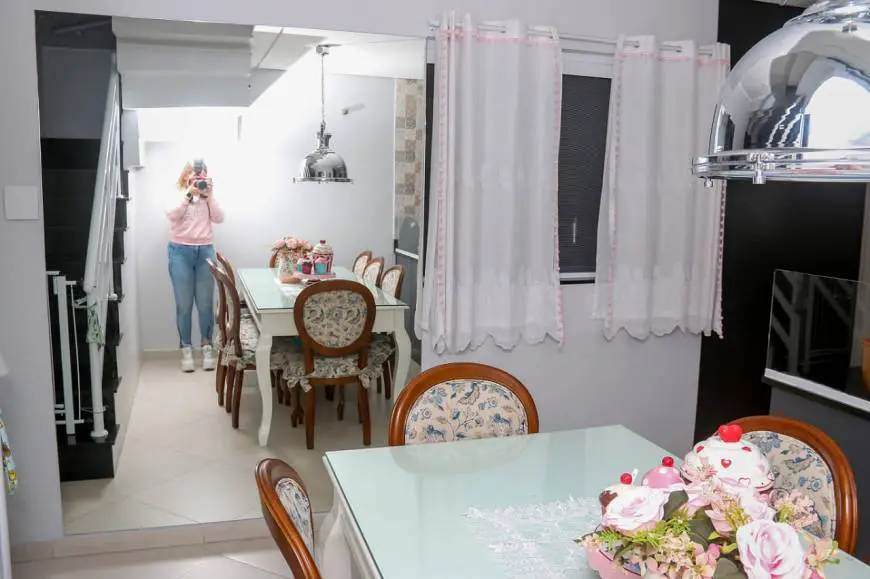 Foto 3 de Sobrado com 3 Quartos à venda, 83m² em Vila Cecilia Maria, Santo André