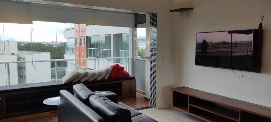 Foto 2 de Apartamento com 1 Quarto para alugar, 49m² em Campo Belo, São Paulo