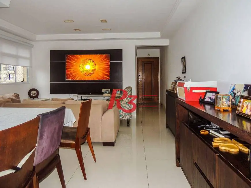 Foto 1 de Apartamento com 3 Quartos à venda, 111m² em Embaré, Santos