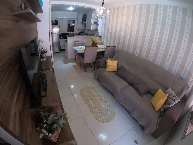 Foto 1 de Casa de Condomínio com 2 Quartos à venda, 75m² em Colina de Laranjeiras, Serra