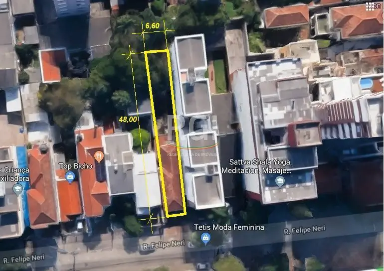 Foto 4 de Lote/Terreno à venda, 316m² em Auxiliadora, Porto Alegre