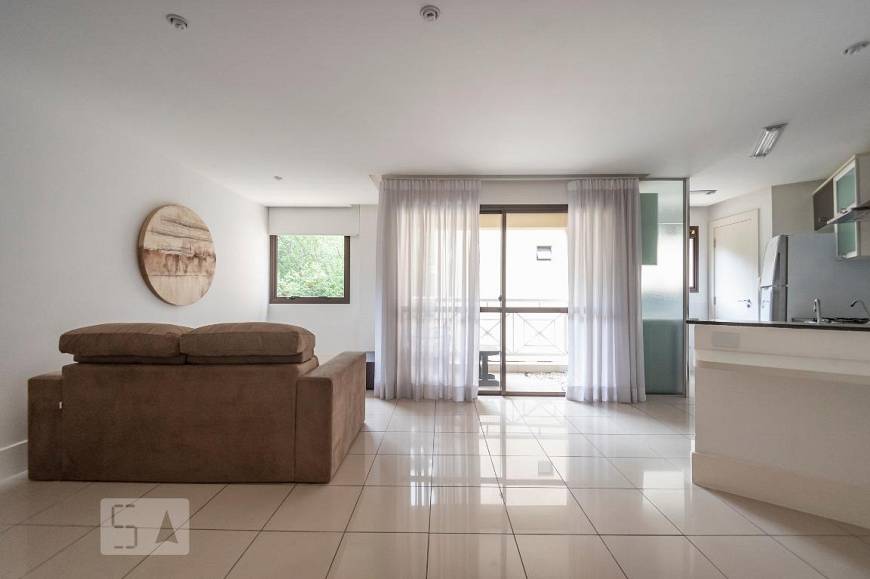 Foto 2 de Apartamento com 1 Quarto para alugar, 58m² em Panamby, São Paulo