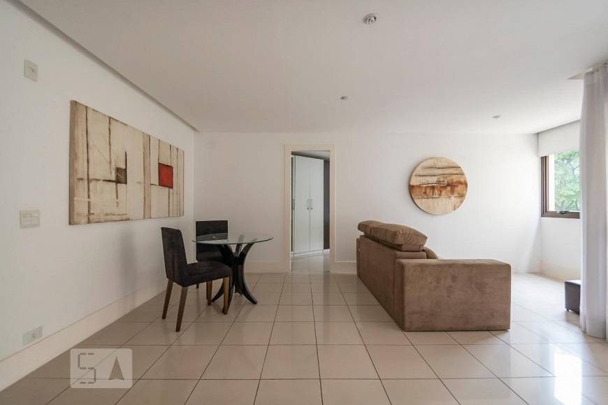Foto 3 de Apartamento com 1 Quarto para alugar, 58m² em Panamby, São Paulo