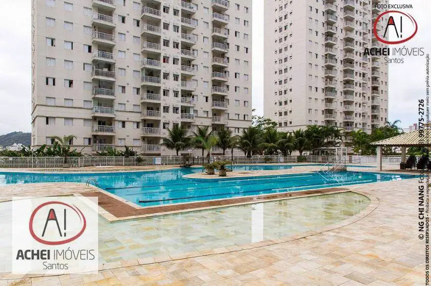 Foto 1 de Apartamento com 3 Quartos para venda ou aluguel, 84m² em Marapé, Santos