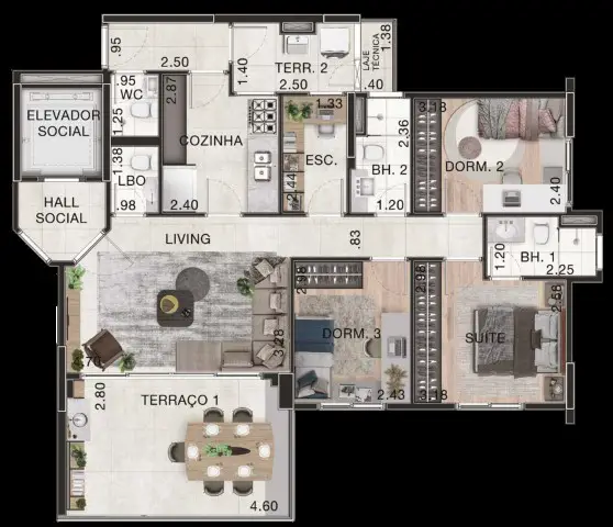 Foto 1 de Apartamento com 3 Quartos à venda, 95m² em Vila Mariana, São Paulo