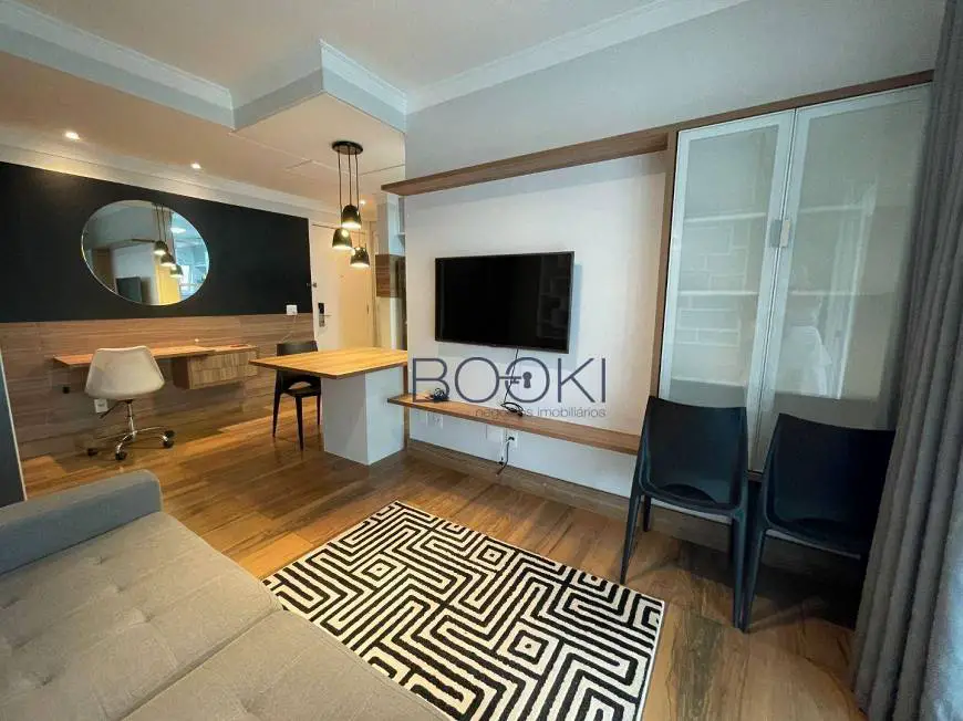Foto 2 de Apartamento com 1 Quarto para alugar, 49m² em Brooklin, São Paulo