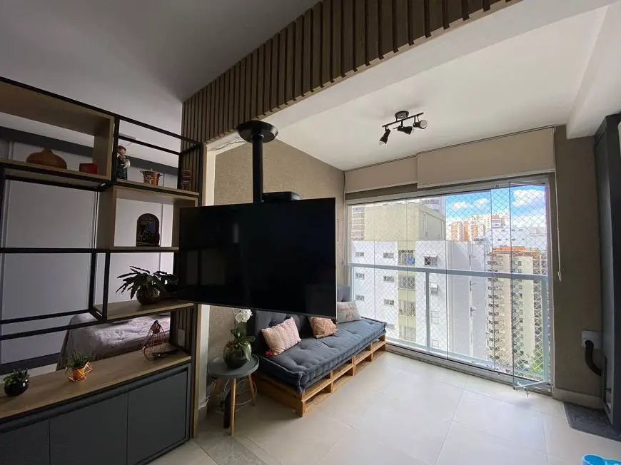 Foto 2 de Apartamento com 1 Quarto à venda, 36m² em Campo Belo, São Paulo