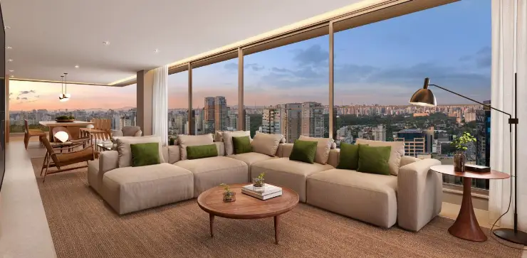 Foto 1 de Apartamento com 2 Quartos à venda, 124m² em Moema, São Paulo