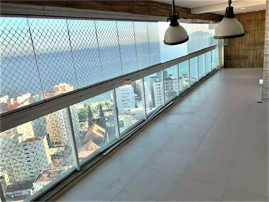 Foto 2 de Apartamento com 4 Quartos à venda, 223m² em Embaré, Santos