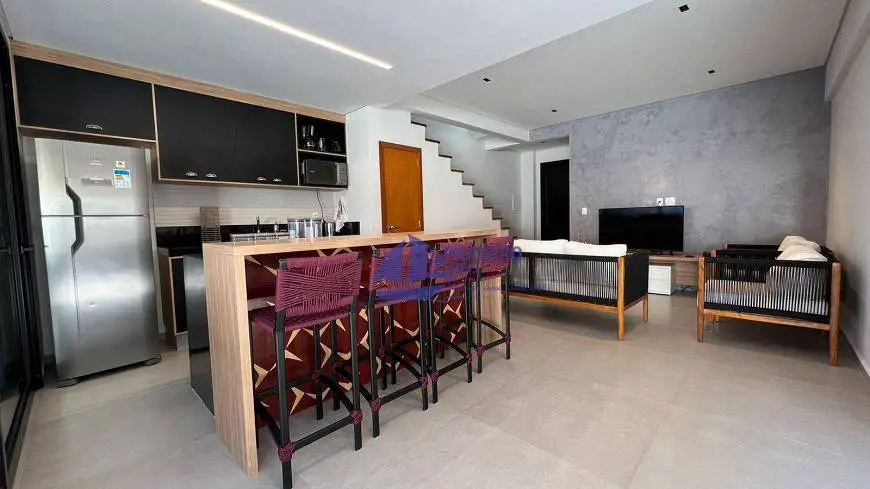 Foto 3 de Casa de Condomínio com 3 Quartos para alugar, 180m² em Praia de Juquehy, São Sebastião