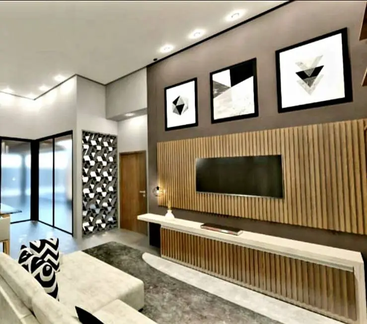 Foto 1 de Casa de Condomínio com 3 Quartos à venda, 10m² em Samambaia Parque Residencial, Bauru