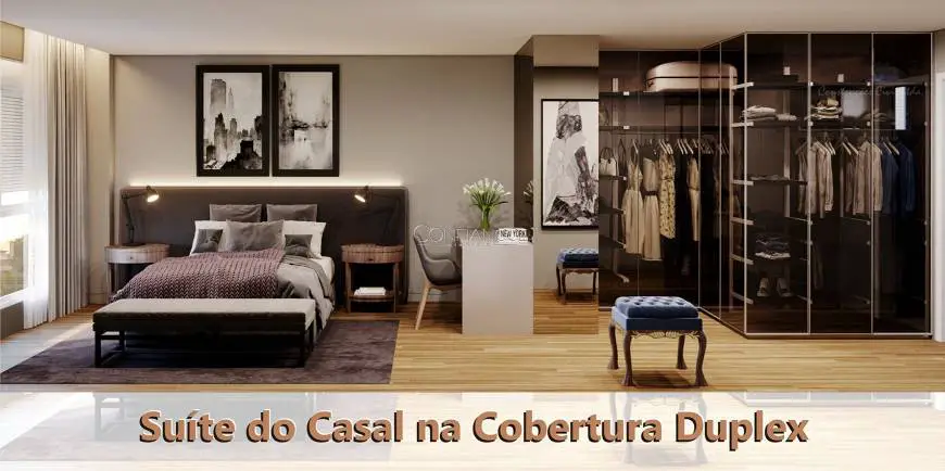 Foto 1 de Cobertura com 3 Quartos à venda, 165m² em Batel, Curitiba