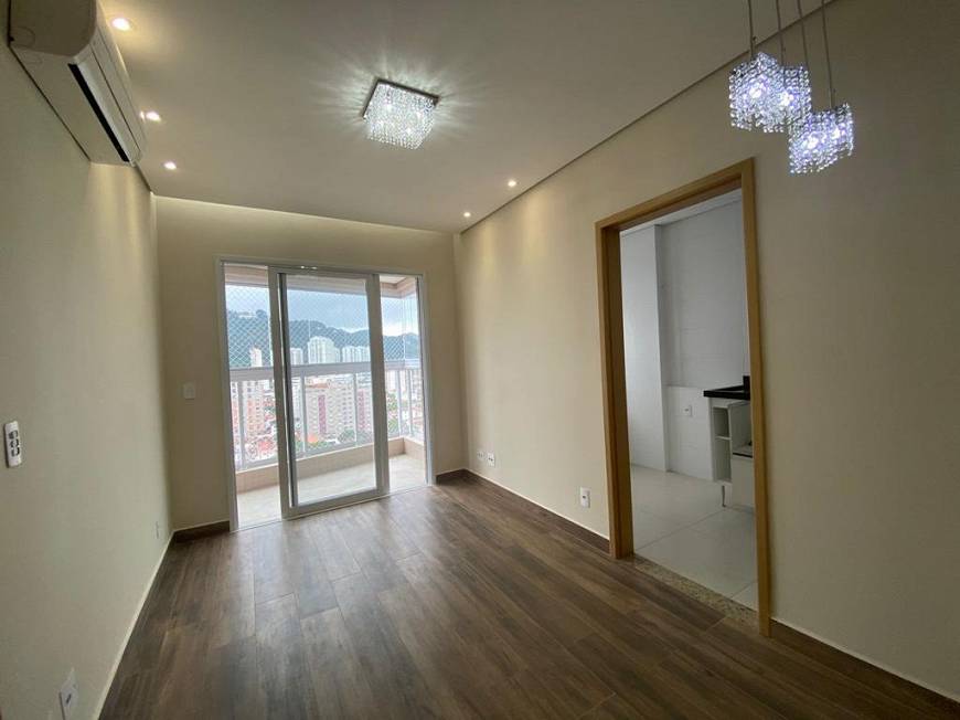 Foto 1 de Apartamento com 1 Quarto à venda, 41m² em Campo Grande, Santos