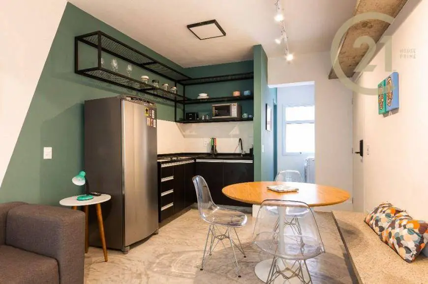 Foto 3 de Apartamento com 1 Quarto à venda, 32m² em Pinheiros, São Paulo