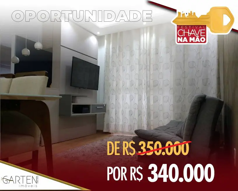Foto 1 de Apartamento com 2 Quartos à venda, 68m² em Saguaçú, Joinville