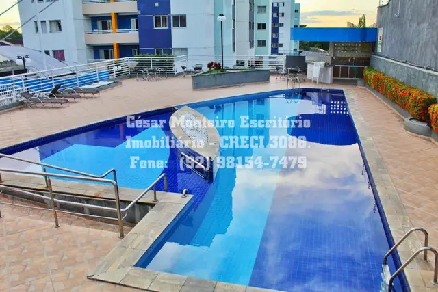 Foto 1 de Apartamento com 3 Quartos à venda, 80m² em Flores, Manaus