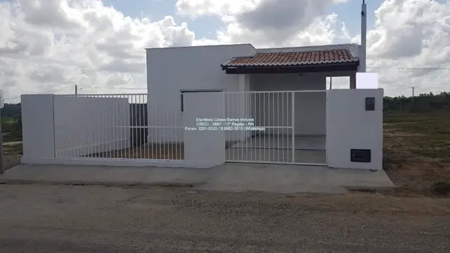Foto 1 de Casa com 2 Quartos à venda, 60m² em , Ceará Mirim