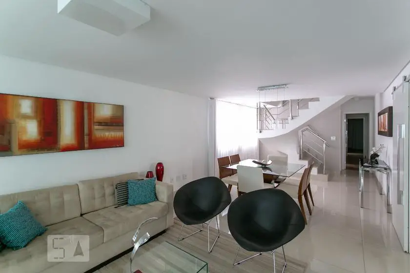 Foto 1 de Cobertura com 6 Quartos para alugar, 420m² em Castelo, Belo Horizonte