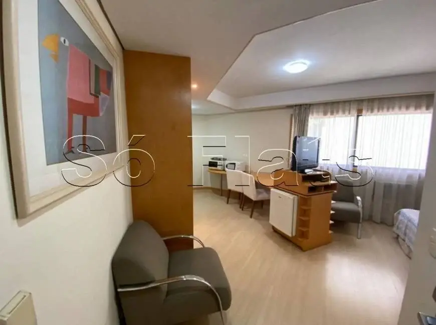 Foto 1 de Flat com 1 Quarto para alugar, 30m² em Vila Clementino, São Paulo