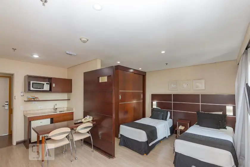 Foto 2 de Apartamento com 1 Quarto para alugar, 28m² em Chácara Santo Antônio, São Paulo