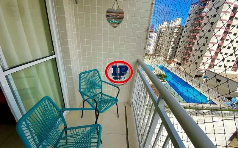 Foto 2 de Apartamento com 1 Quarto à venda, 40m² em Cidade Ocian, Praia Grande