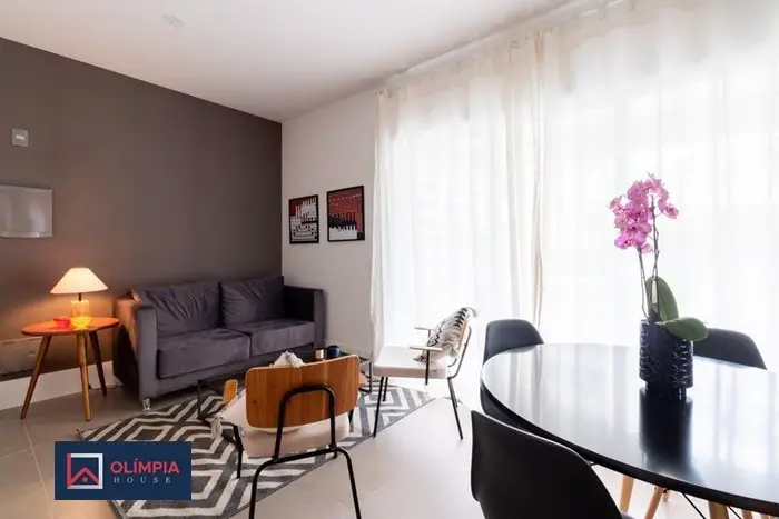 Foto 3 de Apartamento com 1 Quarto à venda, 50m² em Itaim Bibi, São Paulo