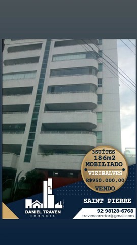 Foto 1 de Apartamento com 3 Quartos à venda, 186m² em Nossa Senhora das Graças, Manaus