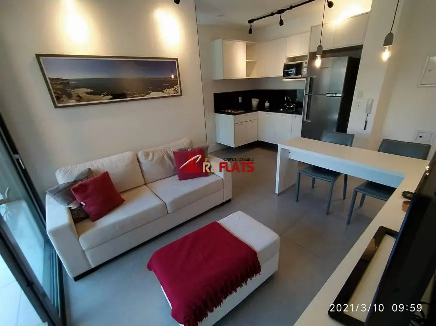 Foto 5 de Flat com 1 Quarto para alugar, 40m² em Itaim Bibi, São Paulo