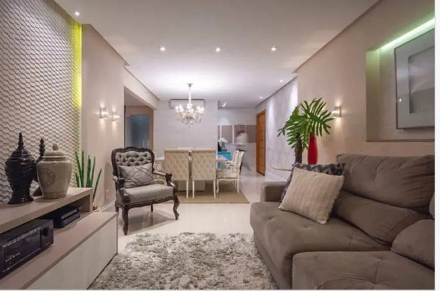 Foto 4 de Apartamento com 3 Quartos à venda, 183m² em Canto do Forte, Praia Grande