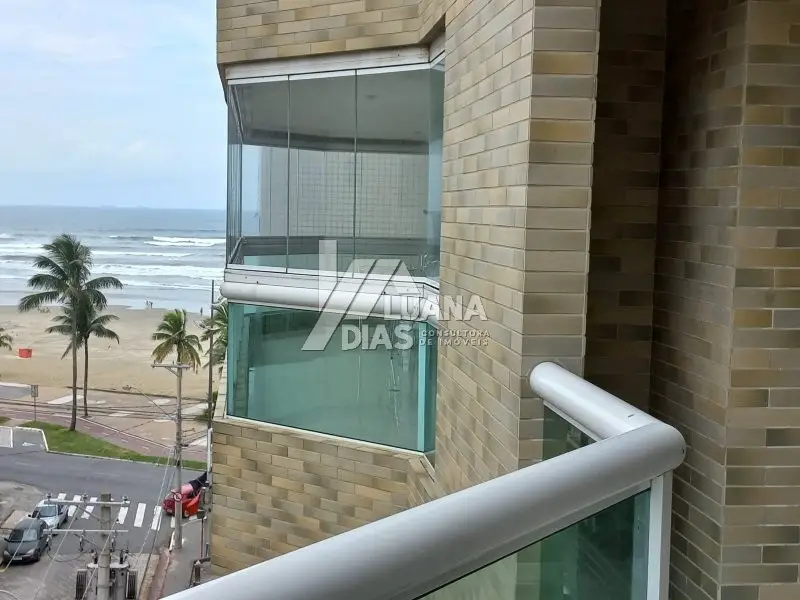 Foto 1 de Apartamento com 3 Quartos para alugar, 100m² em Cidade Ocian, Praia Grande