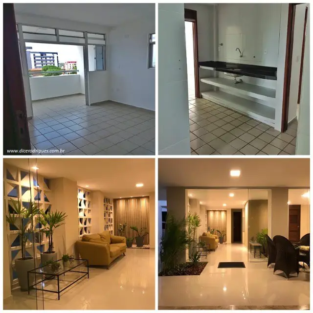Foto 2 de Apartamento com 3 Quartos para alugar, 100m² em Jardim Oceania, João Pessoa